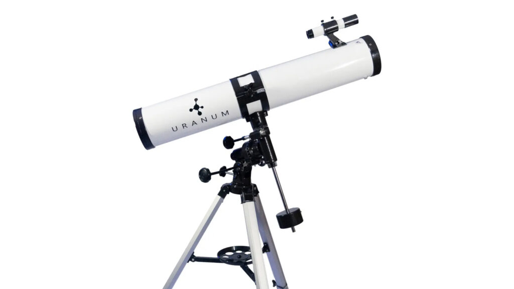 Foto do Telescópio Luneta Perseus Uranum Astronômico Potente Ver Nebulosas Cor Branco