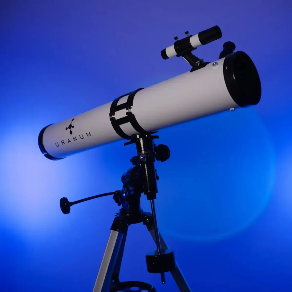 Foto do Telescópio Luneta Perseus Uranum Astronômico Potente Ver Nebulosas Cor Branco