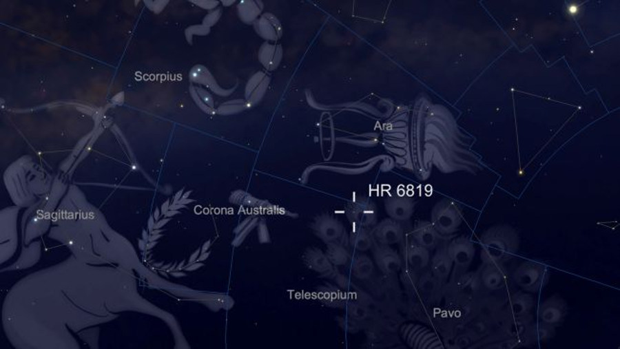 sistema estelar hr 6819