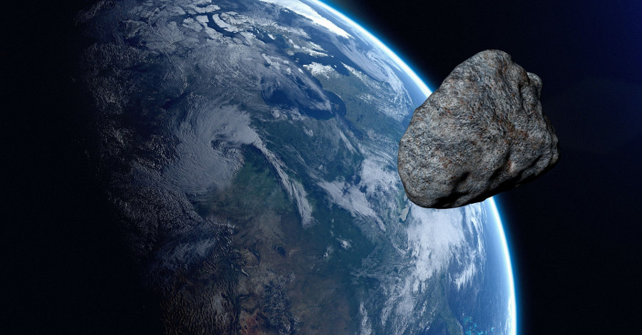asteroide passou de raspao na terra neste ultimo domingo