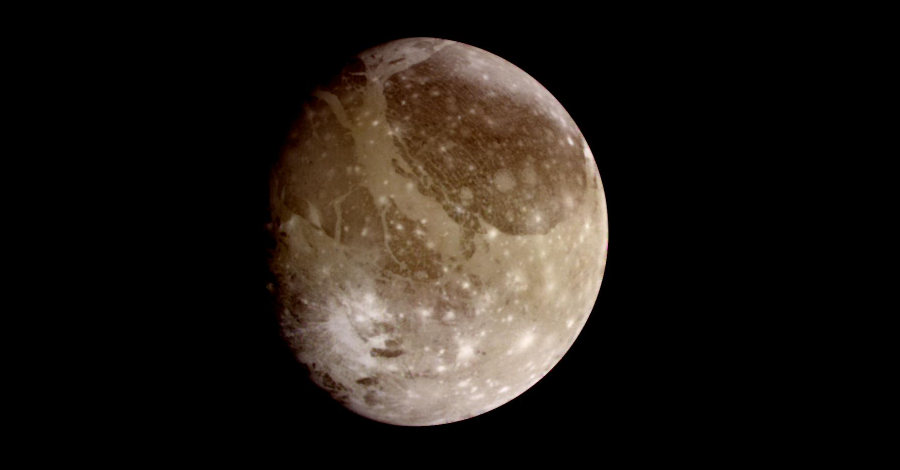 Ganimedes pode ter sofrido um grande impacto no passado