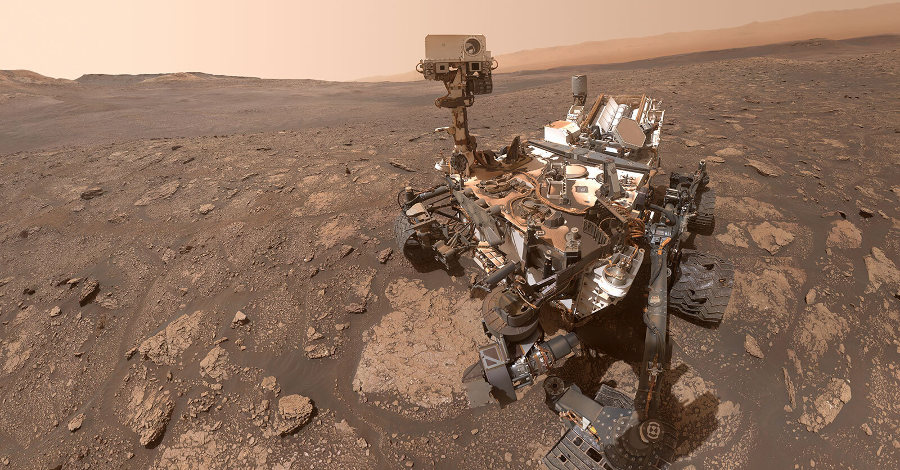 curiosity tira nova selfie em marte