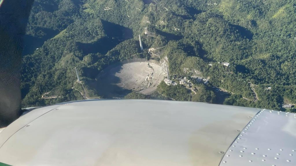 danos no radiotelescopio de arecibo 4