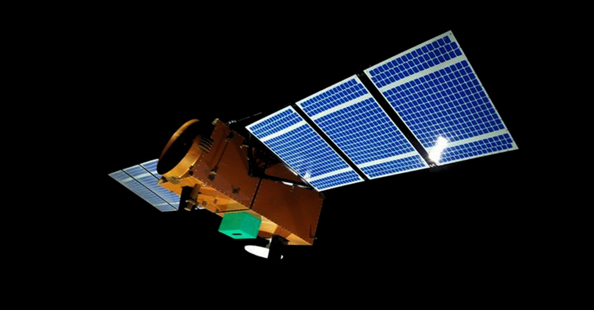 Concepção artística do satélite Amazonia-1.