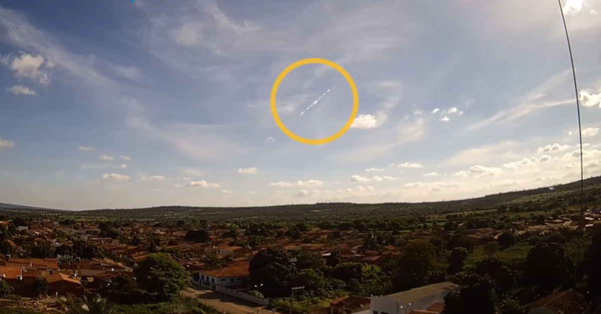 Meteoro luminoso é avistado no interior da Bahia