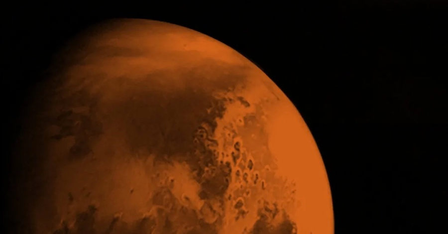 Foto de Marte captada no início do mês pela espaçonave Tianwen-1.