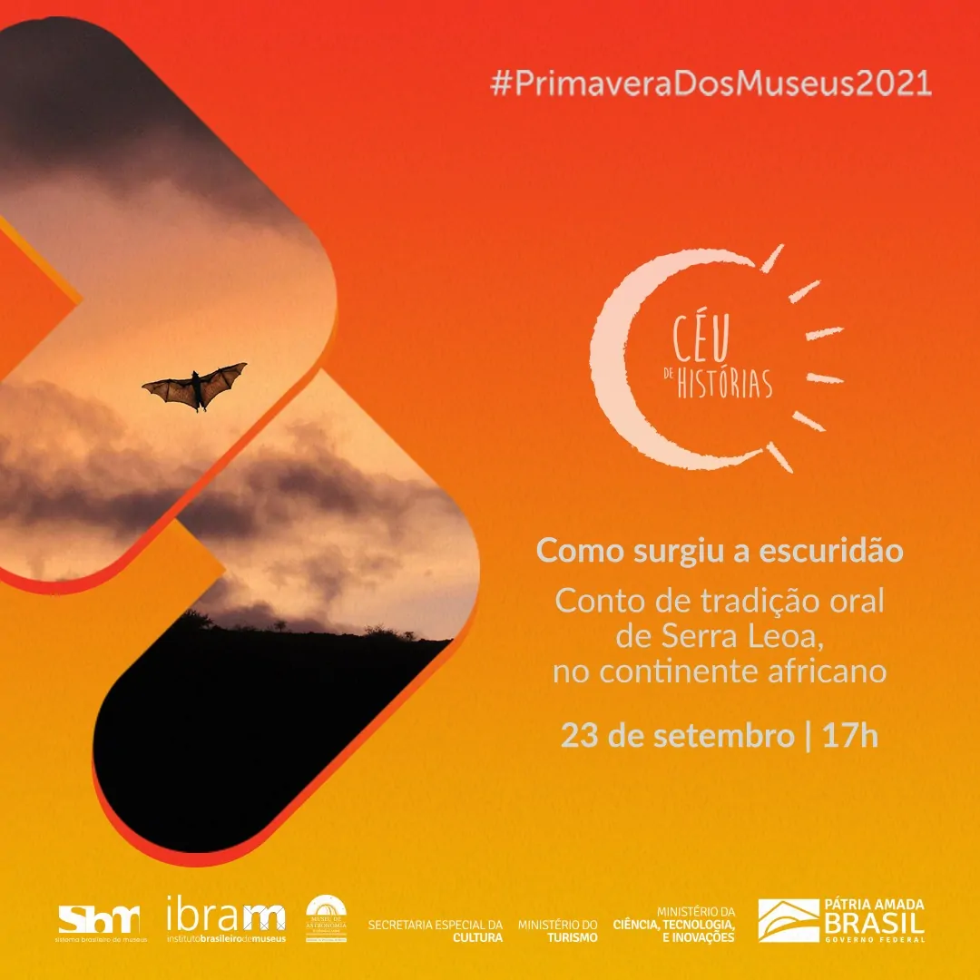 Banner do evento Primavera dos Museus 2021