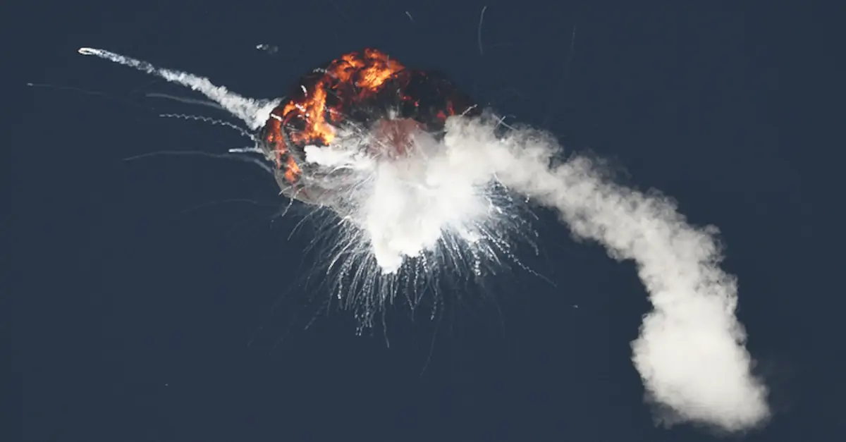 foguete da firefly explode logo apos o lancamento