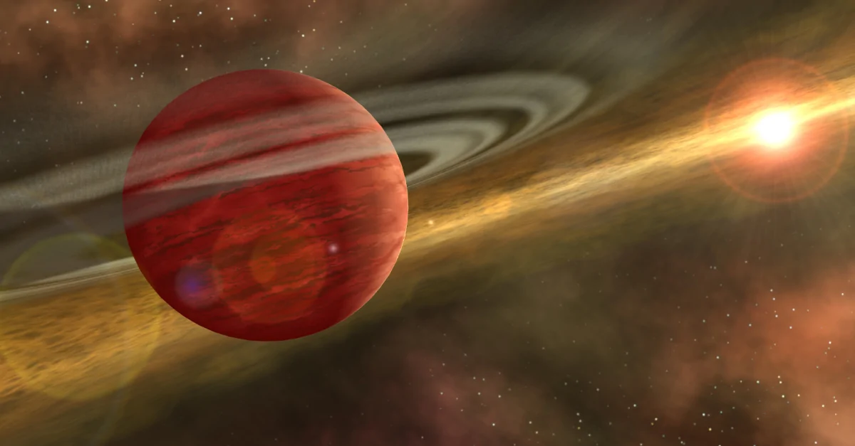Astrônomos fotografam jovem exoplaneta há 400 anos-luz da Terra