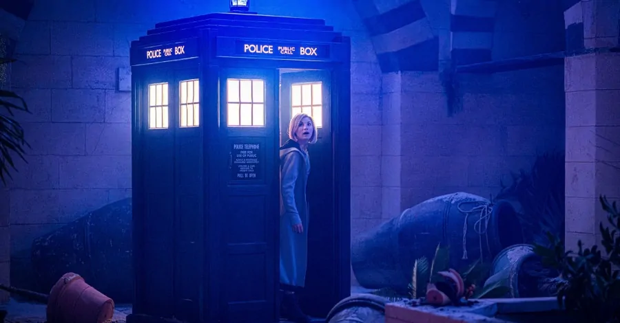 Cena de "Doctor Who". 