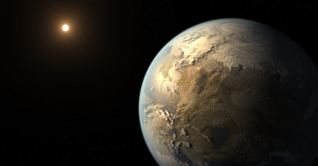 Ilustração artística de um exoplaneta. Imagem: NASA Ames/SETI Institute/JPL-Caltech