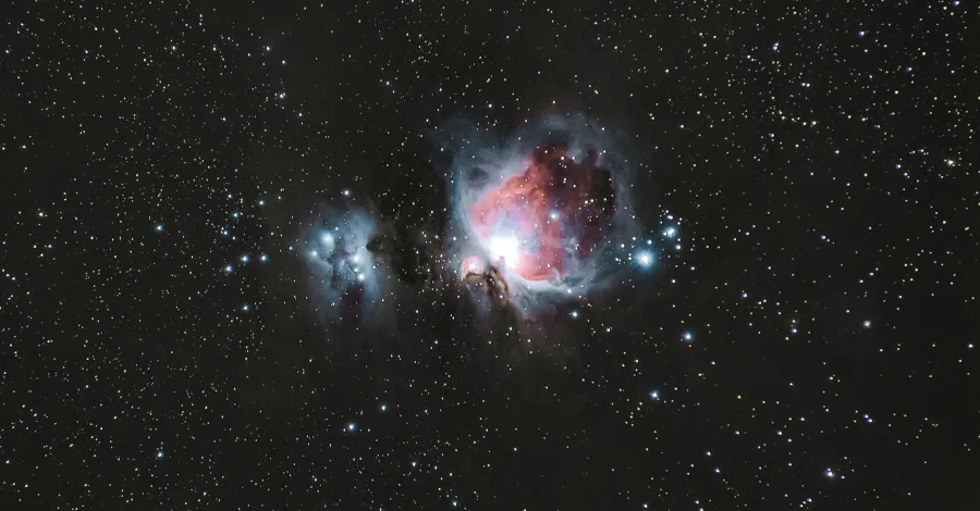 Foto da Grande Nebulosa de Órion.
