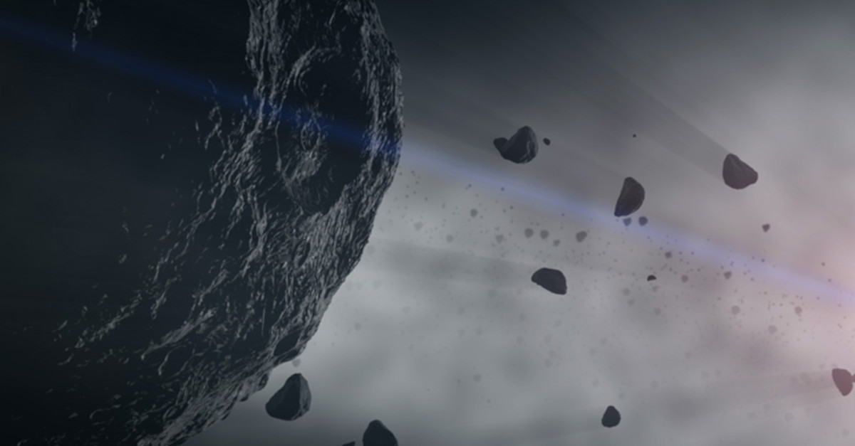 Quantos asteroides têm na faixa de órbita entre Marte e Júpiter