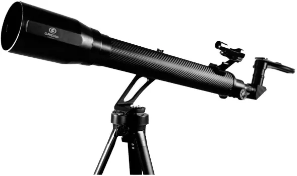 Telescópio 70 mm da Barsta com suporte para celular