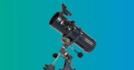 Telescópio de 114 mm para ver Lua e planetas com preço R$ 794 off