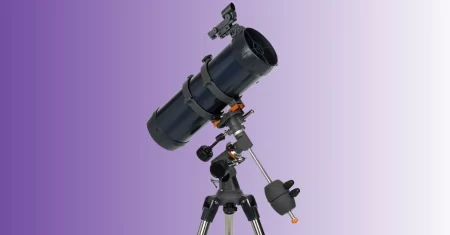 Economize agora R$ 900 neste telescópio newtoniano de 114 mm