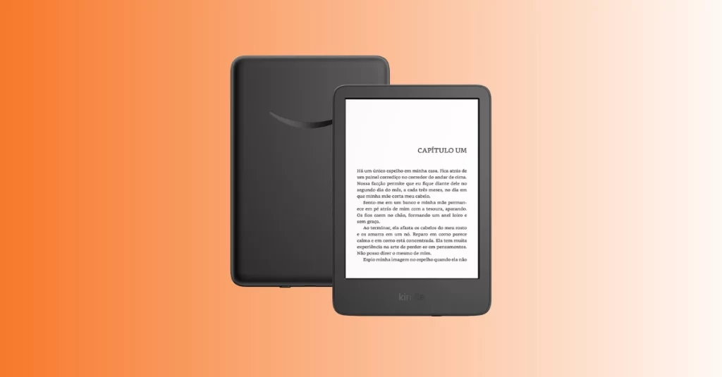 Clique na foto para saber mais sobre o Kindle em oferta