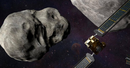 Pesquisa soluciona enigma do formato de asteroide alvejado em 1º experimento de defesa planetária