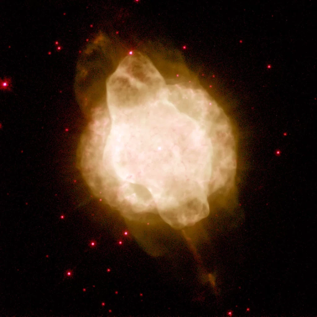 A nebulosa NGC-3918 captada pelo Hubble. Imagem: NASA/ESA