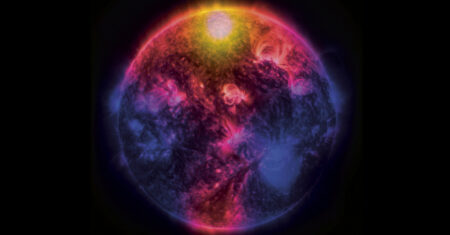 Sol emitiu excesso de raios gama de alta energia em seu último pico de atividade