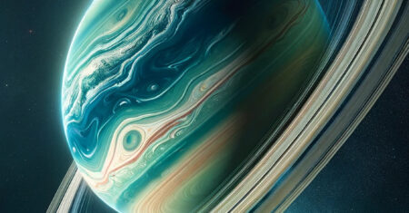 Papel de parede: Planeta com anéis