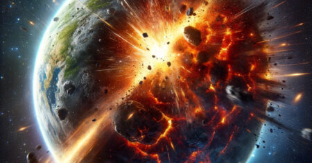 Papel de parede: Impacto profundo