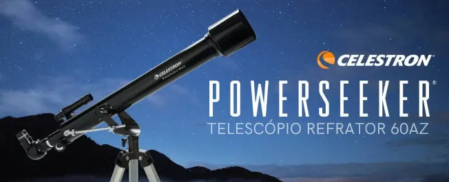 telescopio refrator 60az powerseeker