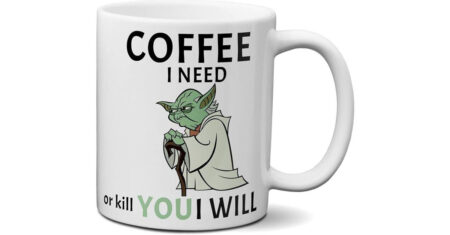 Caneca Star Wars do Yoda