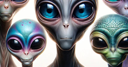 Papel de parede: Olhares extraterrestres