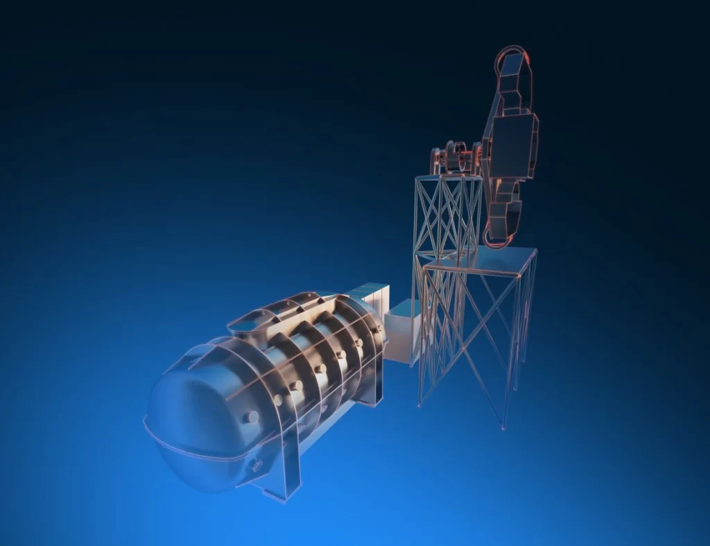 O instrumento ANDES de alta resolução do ELT. Imagem: ESO/Divulgação