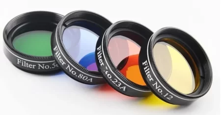 Kit de filtros para telescópio