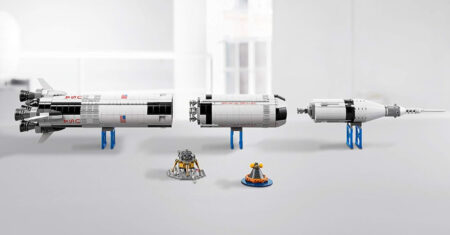 LEGO foguete Apollo com 1.969 peças