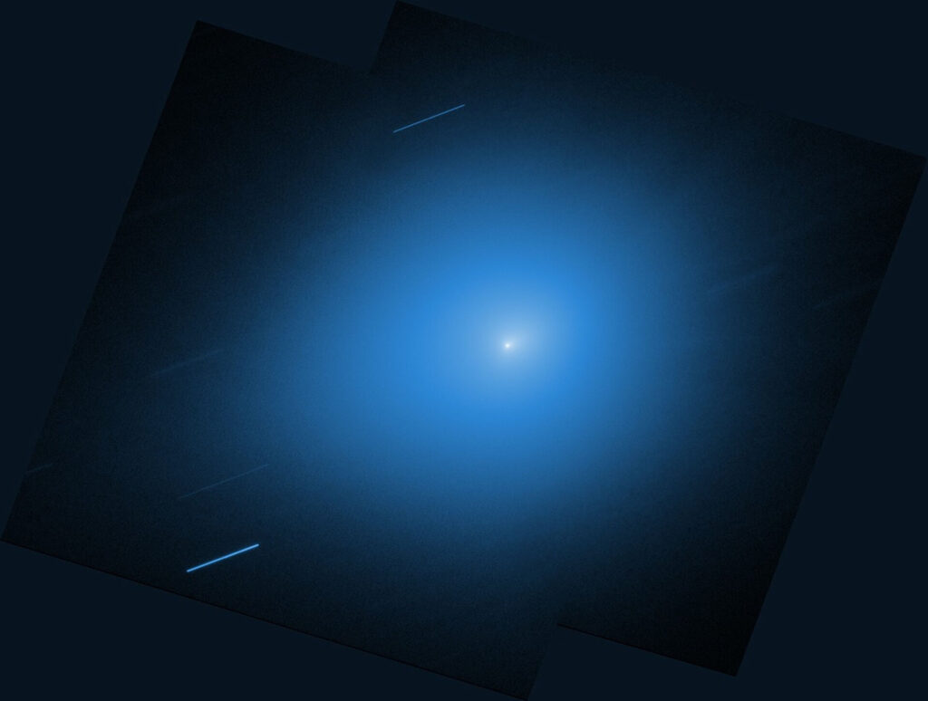Hubble reobserves 3I ATLAS pillars