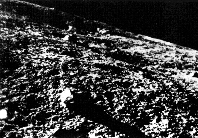 First Photo from the Surface of the Moon