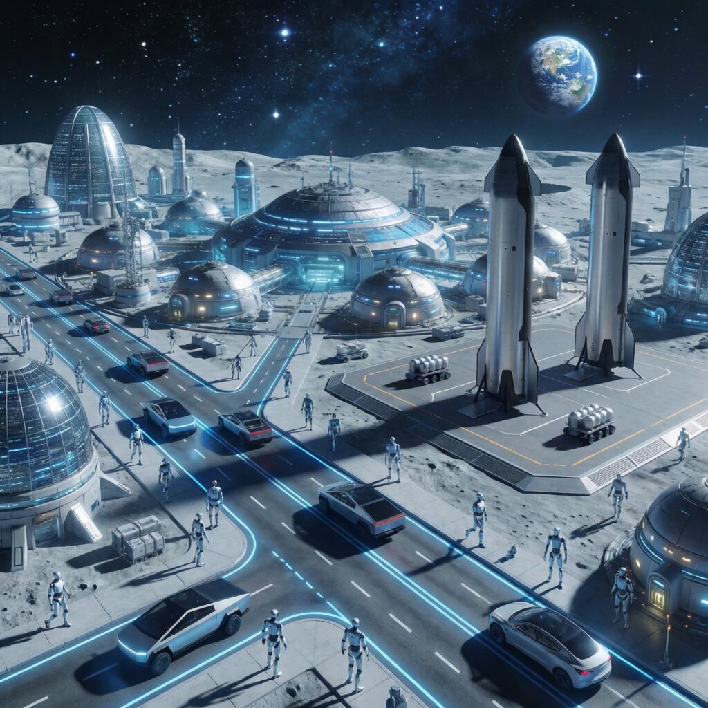 cidade lunar spacex