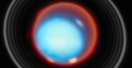 James Webb mostra Urano com brilho nunca antes visto