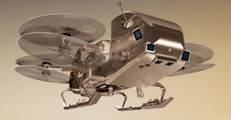 Drone nuclear que vai voar em Titã entra em fase decisiva