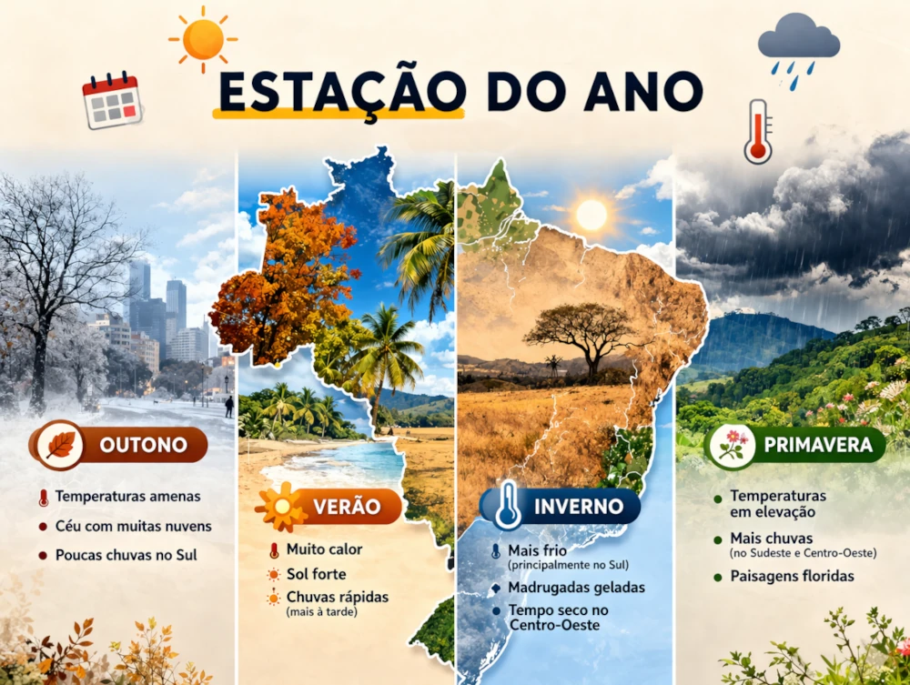 Estações do ano no Brasil