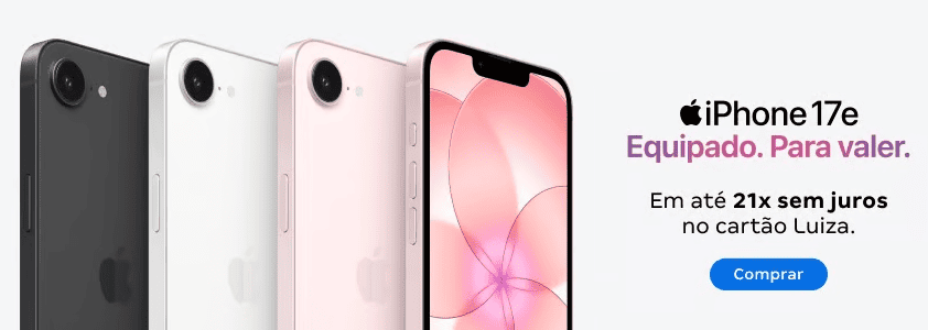 iPhone 17e no Magalu