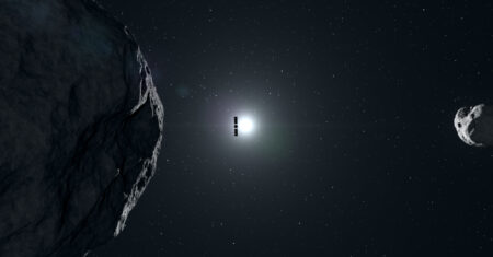 Hera ajusta rota para interceptar asteroide desviado pela humanidade