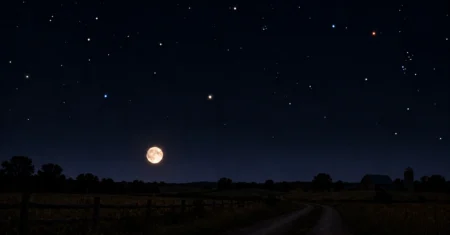 27 de setembro: qual planeta está perto da Lua hoje à noite?
