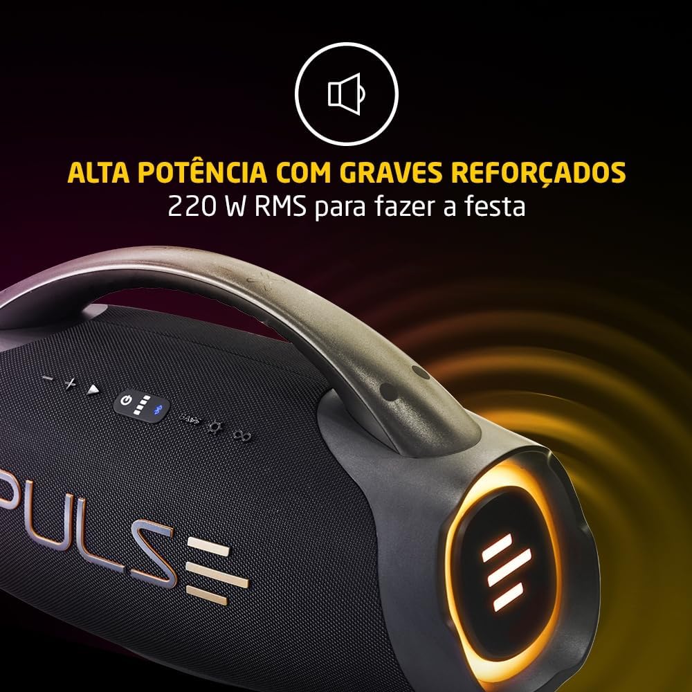 Caixa de som Pulse X Boombox 220W sai até R$ 1.189 OFF 2 61Zb0ozbHVL. AC SL1000