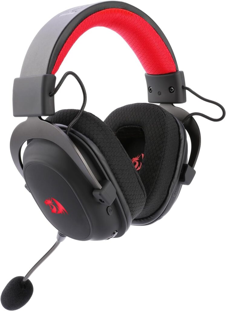 Redragon Zeus Pro sem fio tem 7.1 e bateria de 18h por R$ 334 6 61kDXt jDDL. AC SL1500