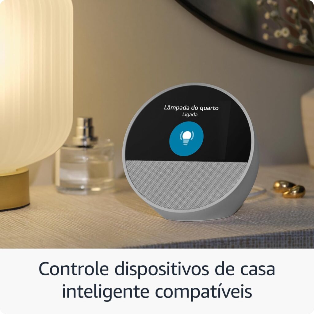 Oferta Prime Day: Echo Spot com Alexa sai em até 7x R$ 57 3 712a37KajxL. AC SL1500