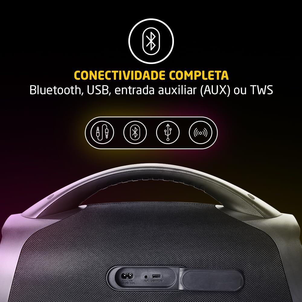 Caixa de som Pulse X Boombox 220W sai até R$ 1.189 OFF 4 718HhirG4IL. AC SL1000