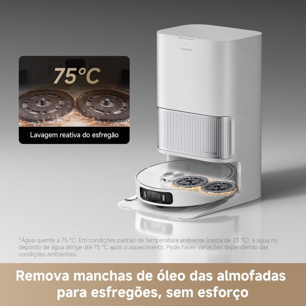Robô Dreame combina sucção forte e manutenção automática 6 71H bt6K4eL. AC SL1500