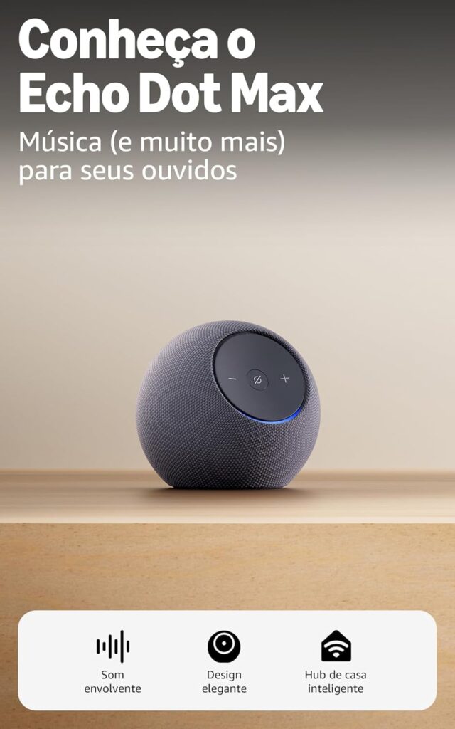 Echo Dot Max entra em oferta no Prime Day com 24% OFF 2 71J0hF lwL. AC SL1500