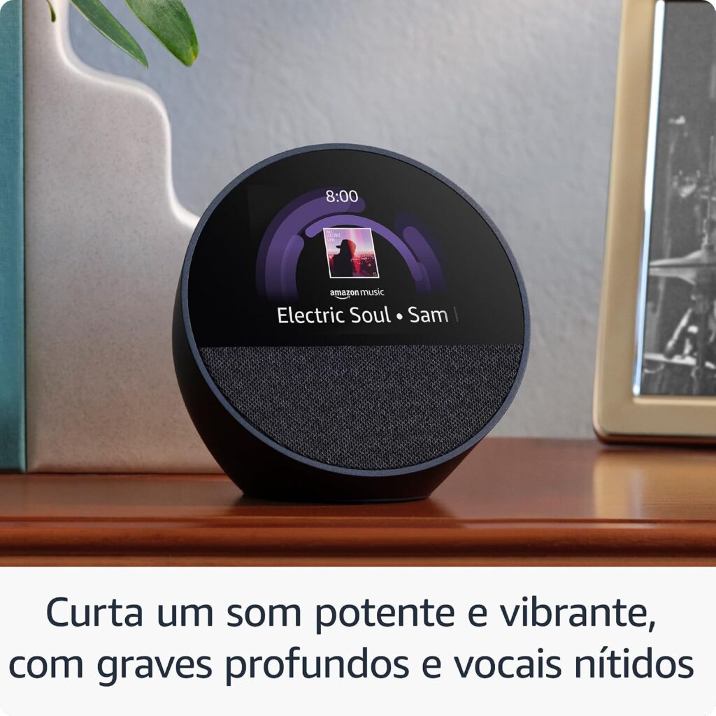 Oferta Prime Day: Echo Spot com Alexa sai em até 7x R$ 57 5 71JD11eJ5L. AC SL1500