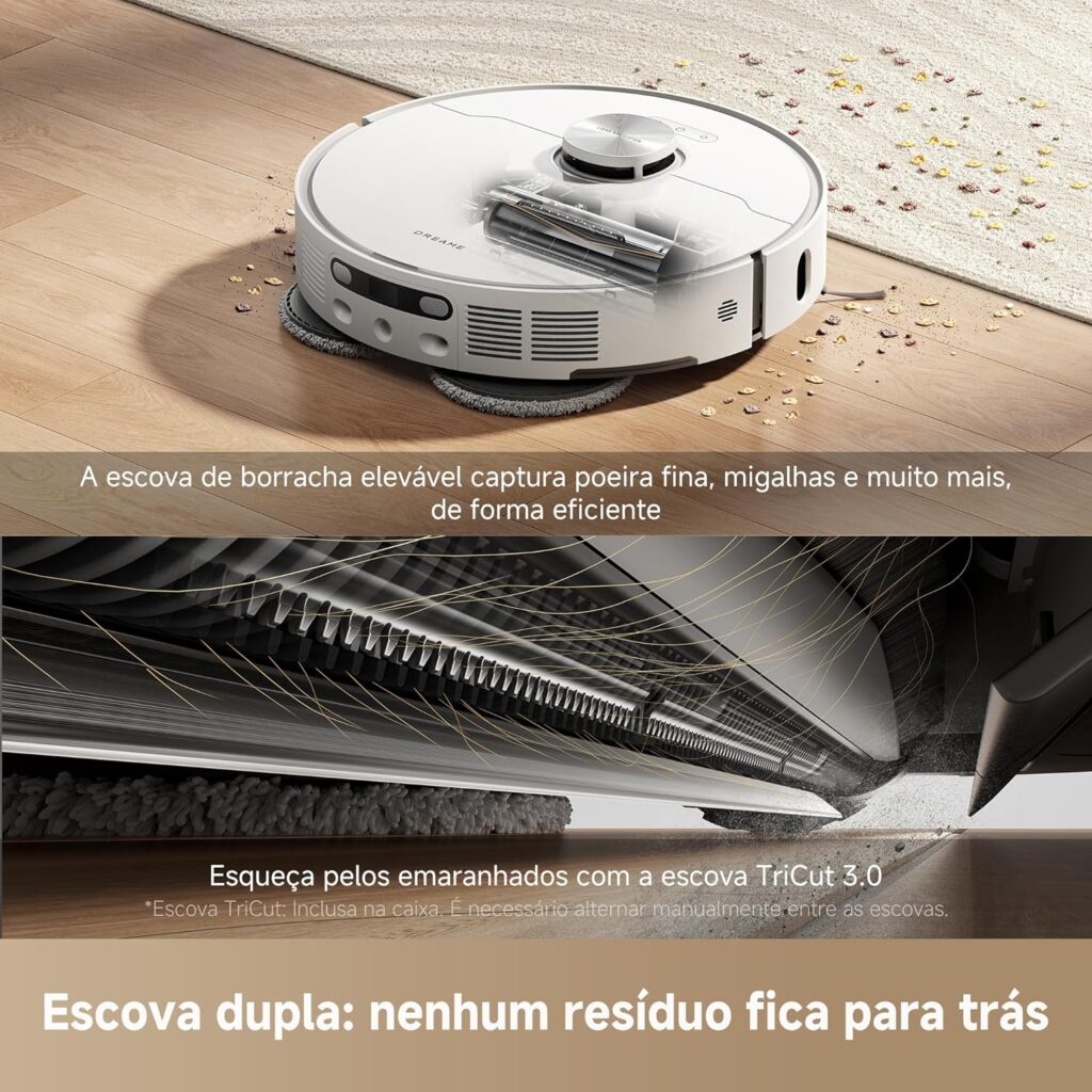 Robô Dreame combina sucção forte e manutenção automática 3 91KY5PaLalL. AC SL1500
