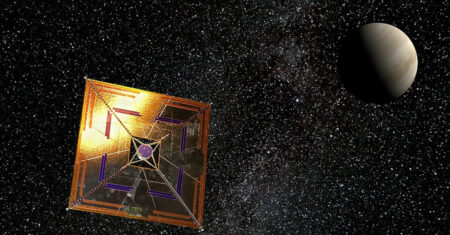 Laser reacende sonho de viagem interestelar